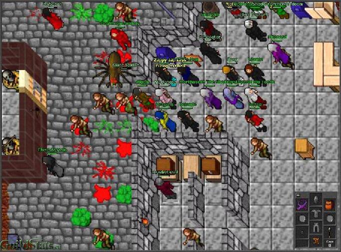 Classic Thais Depot screenshot from Tibia